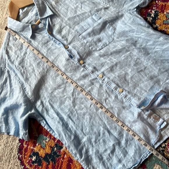 TOMMY BAHAMA Men’s Just Maui’d Tropical Button Down Short Sleeve Shirt - Large - Picture 8 of 9